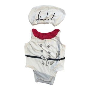 Chef Baby Onesie and Hat Set 3-6 m